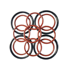 Dienkapsulasi FKM / Silicone Rubber O Rings Custom PTFE Coating