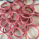 Dienkapsulasi FKM / Silicone Rubber O Rings Custom PTFE Coating