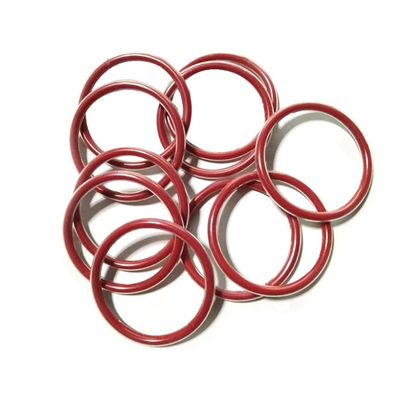 Dienkapsulasi FKM / Silicone Rubber O Rings Custom PTFE Coating