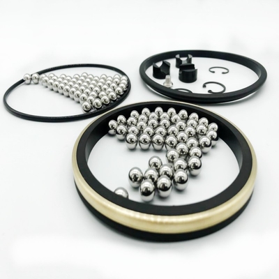 Disesuaikan O Rings Steel Balls Sealing Dust 4 Inch 15k forum Swivel Joint perbaikan kit