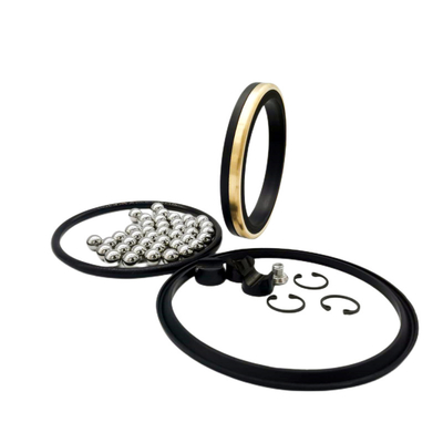 3 "Brass Back-Up Rubber Seal Wide Swivel Joint Repair Kits Untuk Industri Minyak dan Gas