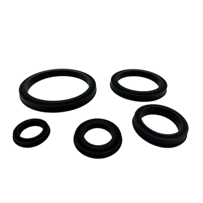 Buna FKM HNBR Kuningan Atau Backups Baja Ringan 1502 Weco Hammerless Union Seal