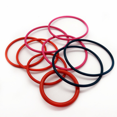 Rintasan Pakai Berwarna-warni NBR EPDM Karet O Rings Ukuran Standar