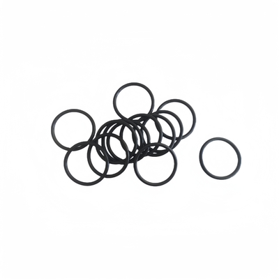 Black Wear Resistance NBR EPDM Seal Ukuran Standar Karet O Ring