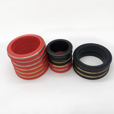 250 Tekanan Tinggi Resistance Ring Seal anti bocor Nitrile Hitam Hammer Union Seals Untuk Fig 1502 602 206