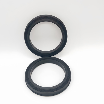 Nitrile 80 Shore A 4 Inch Hammer Union Lip Seal Rings Dengan Dukungan Baja Berastain