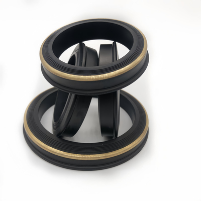 Industri Minyak dan Gas 1"-7" Minyak tahan Hammer Union Seal Dengan Kuningan Back Up Disesuaikan