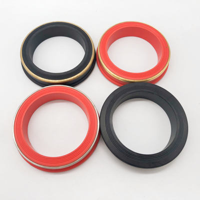 Resistensi Tekanan Tinggi Oilfield Service Seal Alat Pengaturan Gasket Rubber Union Seals For Hammer Union Gambar