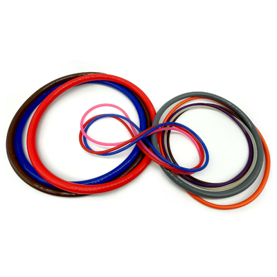 Banyak Ukuran Kekerasan 50-80 Shore A Silicone O Ring Seal Untuk Medis