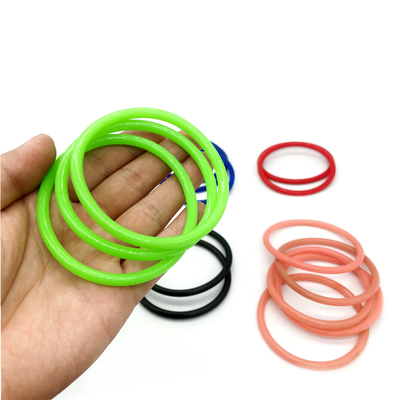 Pabrik Jual Custom Warna Ringed Flat Square Bagian O Ring Segel Karet