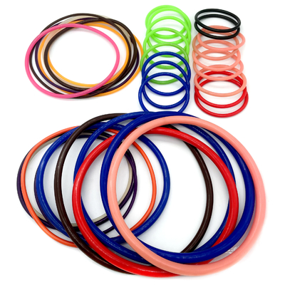 Ukuran Non-Standard Bentuk Custom FKM Silicone NBR O U X Bentuk Karet O Cincin