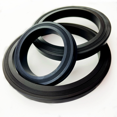 Resistensi Tekanan Tinggi Oilfield Service Seal Alat Pengaturan Gasket Rubber Union Seals For Hammer Union Gambar