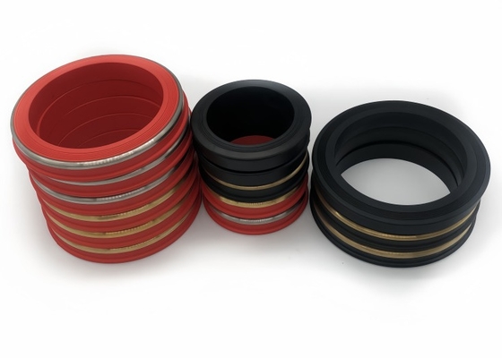 OEM ODM Replaceable Hitam HNBR 2 Inch Hammer Union Lip Seal