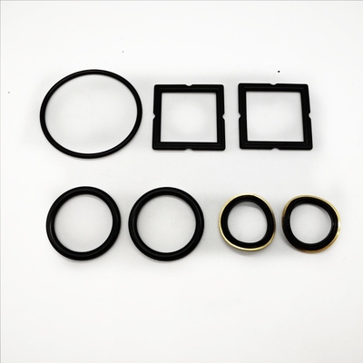 Layanan standar MSI Hitam Buna HSN FKM Plug Valve Seal Kit Dengan Inserts Kuningan