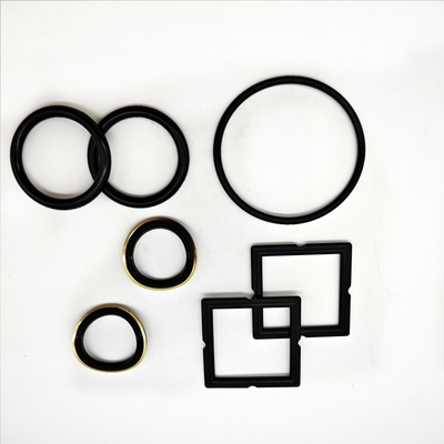 Layanan standar MSI Hitam Buna HSN FKM Plug Valve Seal Kit Dengan Inserts Kuningan
