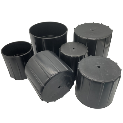 Standar API 2 3/8" PP Plastik Thread Protector Oil Pipe Caps