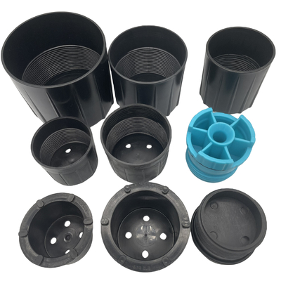 2-7/8" 3 1/8" HDPE PP Plastic Pipe Thread Protectors Untuk Industri Pengeboran Minyak