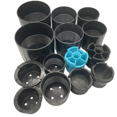 2-7/8" 3 1/8" HDPE PP Plastic Pipe Thread Protectors Untuk Industri Pengeboran Minyak
