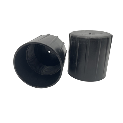 Black High Durability Plastic Thread Protector untuk pipa minyak