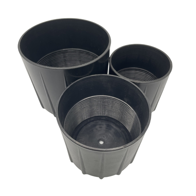 Black High Durability Plastic Thread Protector untuk pipa minyak