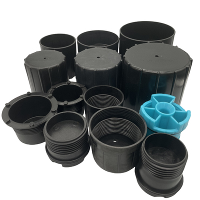 Peredam Pipa HDPE/ PP Material Plastik Thread Protector untuk Industri Pengeboran Minyak