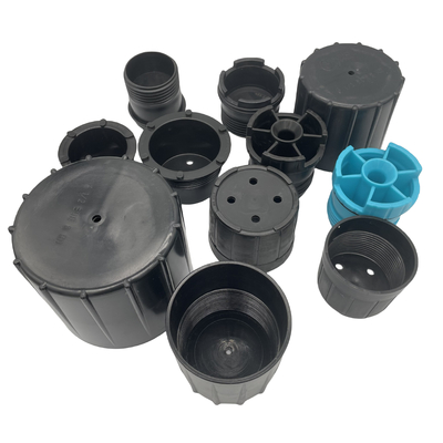 Black High Durability Plastic Thread Protector untuk pipa minyak