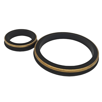 Ketahanan korosi Buna NBR Seal Ring WECO Union Seal dengan Brass Ring