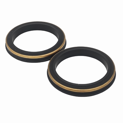 Ketahanan korosi Buna NBR Seal Ring WECO Union Seal dengan Brass Ring
