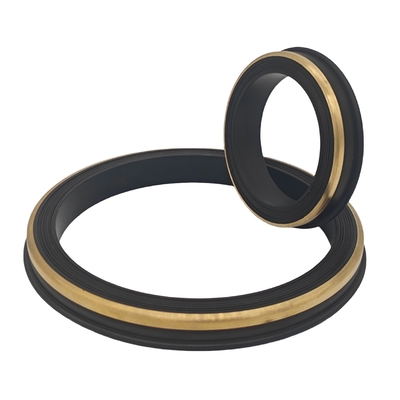 Ketahanan korosi Buna NBR Seal Ring WECO Union Seal dengan Brass Ring