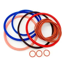 Custom Silicone Cylinder Gasket O Ring Untuk Aplikasi Suhu