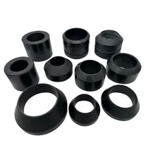 Custom Black Packer Elements Rubber Oil Packer Untuk Industri Minyak dan Gas