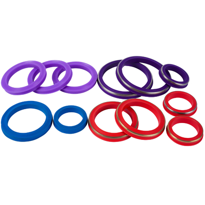 85 Shore A Nitrile NBR PTFE Rubber Hammer Union Seals untuk ladang minyak