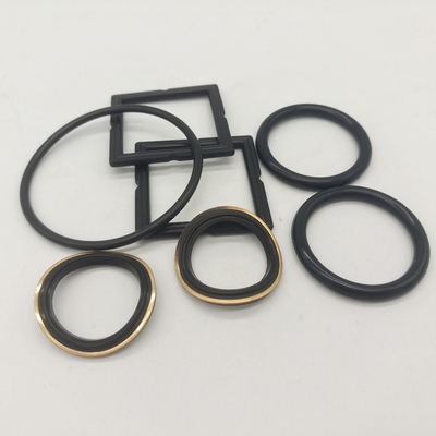 3" Black Plug Valve Elastomer Set Soft Seal Dengan Kuningan