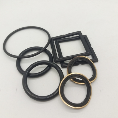 3" Black Plug Valve Elastomer Set Soft Seal Dengan Kuningan