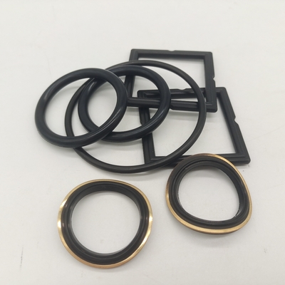 3" Black Plug Valve Elastomer Set Soft Seal Dengan Kuningan