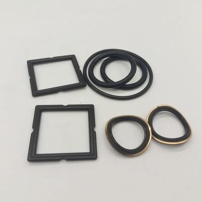 3" Black Plug Valve Elastomer Set Soft Seal Dengan Kuningan