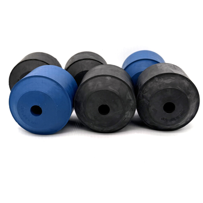 40 sampai 60 Shore A 3/8 'untuk 5/8' H jenis penghematan minyak karet warna hitam dan biru