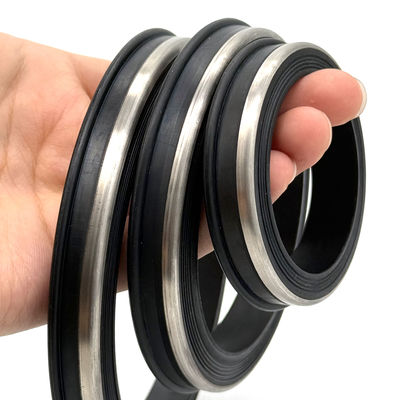 Segel Hammer Union FKM HNBR Baja atau Kuningan Tahan Gas Asam Gambar 1502 602 untuk Rig Minyak