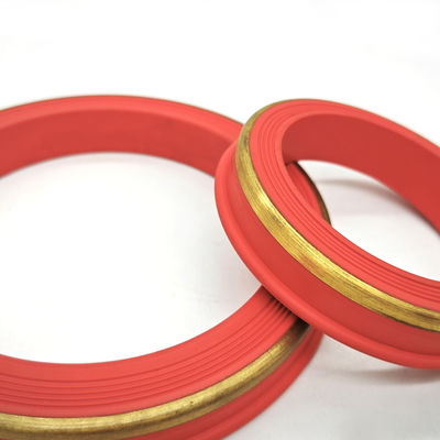 6000 PSI NBR (Buna-N) Penggantian Hammer Union Seal dengan Desain Lip Seal untuk Manifold Tekanan Tinggi