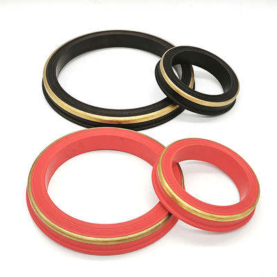 80-85 Shore A NBR HNBR FKM PTFE PU Hammer Union Lip Seal untuk Industri Minyak dan Gas