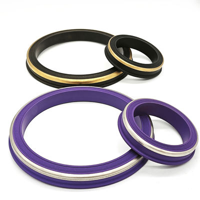 80-85 Shore A NBR HNBR FKM PTFE PU Hammer Union Lip Seal untuk Industri Minyak dan Gas
