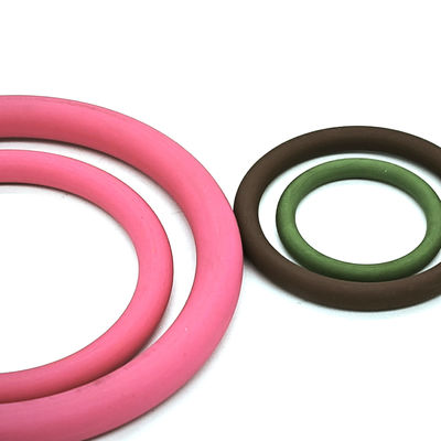 O-ring karet NBR tahan kimia dengan kekerasan 40 ~ 90 Shore A untuk penyegelan industri minyak dan gas