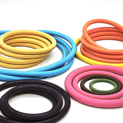 Cuaca dan Ozon tahan karet O Ring Seal dengan 40 ~ 90 Shore A Kekerasan untuk Superior Seal