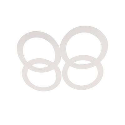 FDA-compliant Food Grade Silicone Rubber Gasket dengan ukuran yang dapat disesuaikan dan 40-90 Shore A Hardness