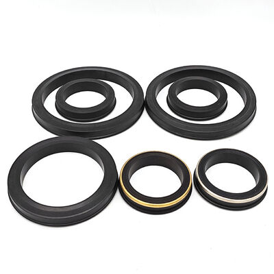 Standar Fig 602, 1002, 1502 Hammer Union Lip Seals dengan bahan NBR HNBR FKM PTFE untuk aplikasi 6000-15000 PSI