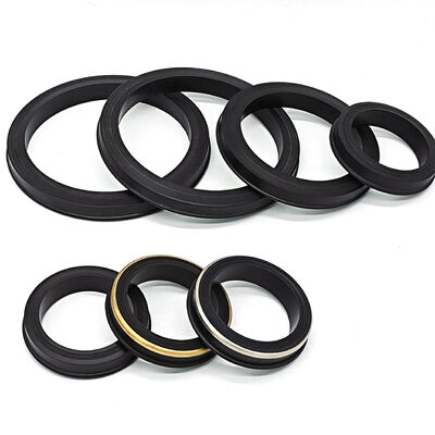 Standar Fig 602, 1002, 1502 Hammer Union Lip Seals dengan bahan NBR HNBR FKM PTFE untuk aplikasi 6000-15000 PSI