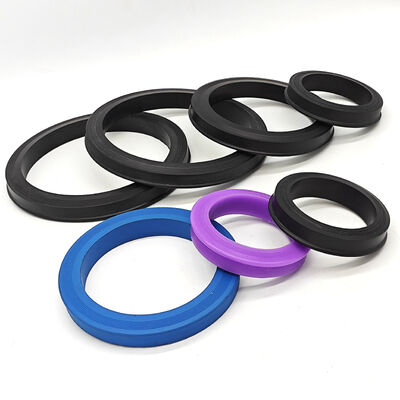 Standar Fig 602, 1002, 1502 Hammer Union Lip Seals dengan bahan NBR HNBR FKM PTFE untuk aplikasi 6000-15000 PSI