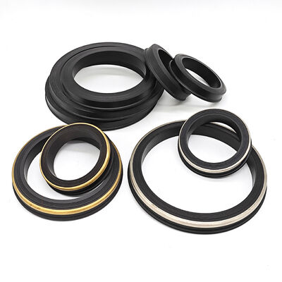 Standar Fig 602, 1002, 1502 Hammer Union Lip Seals dengan bahan NBR HNBR FKM PTFE untuk aplikasi 6000-15000 PSI