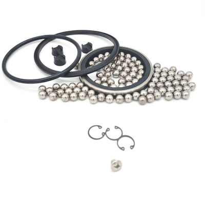 15,000 PSI CWP Wide Style Elastomer Packing Swivel Joint Repair Kit dengan komponen stainless steel