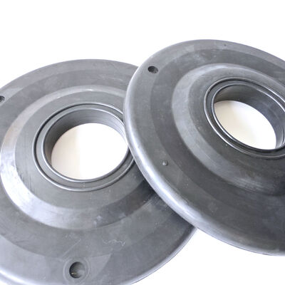 Pembersih Pipa Bor Karet Datar 9 Inci untuk Pipa Industri ID 68mm